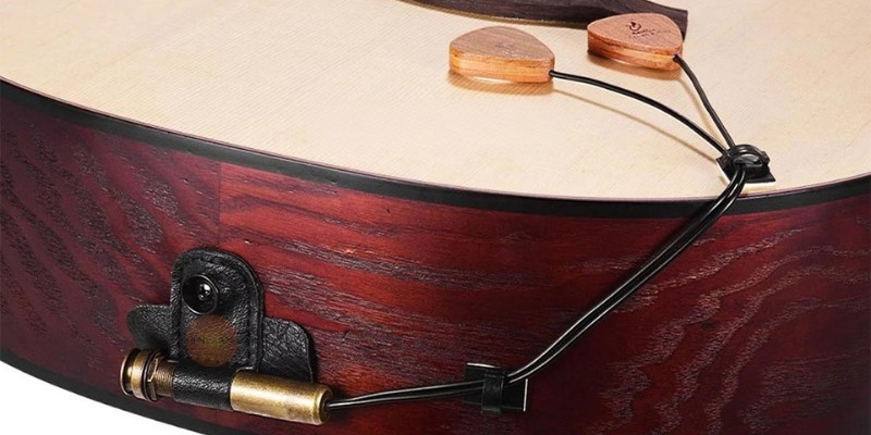 Cấu tạo và nguyên lý thu âm bằng piezo của pickup Adeline AD88 trên guitar